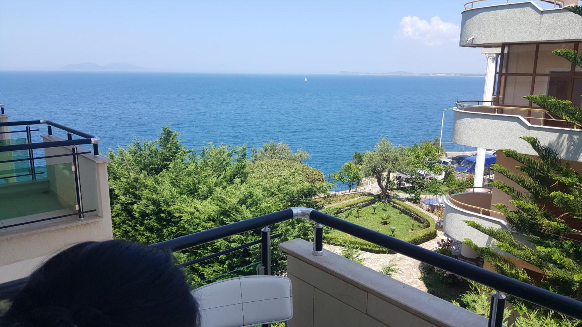 Darla Sea View Apartment Vlorë Exteriér fotografie